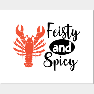 Lobster Crawfish - Fiesty and spicy Posters and Art